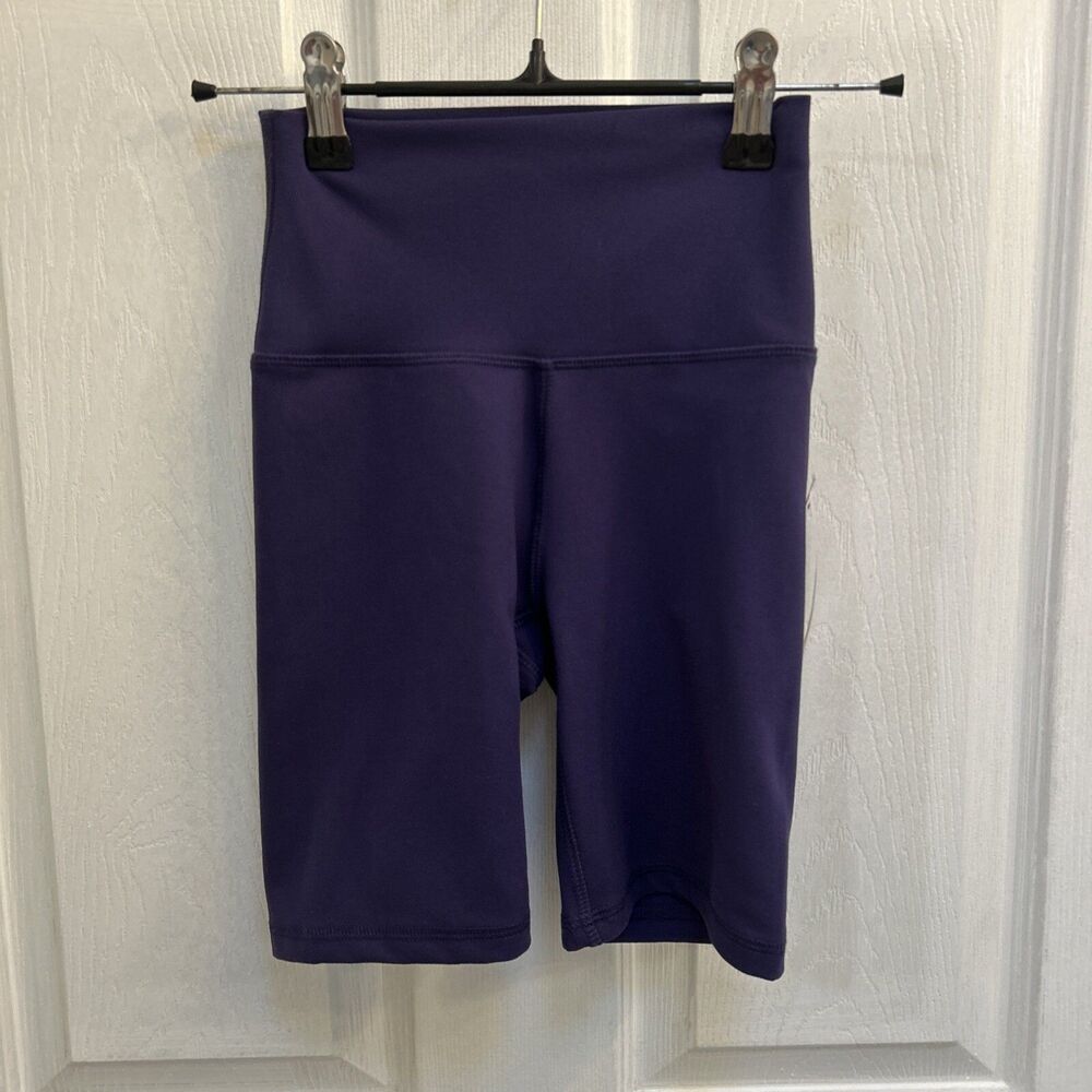 NWT Wild Fable Biker Shorts Purple 2XS Women’s High Rise Stretch Athletic Fit